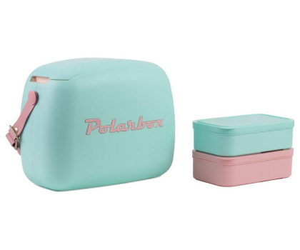 Lodówka turystyczna POLARBOX Lodówka turystyczna Polarbox Cyan - Rosa Baby Pop 6L